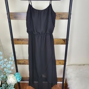 The Limited black flowy high low dress size XS